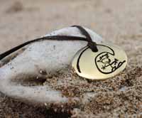 Malibu beach surf jewelry pendants necklaces