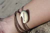 happy in surf bracelets pendants stoked